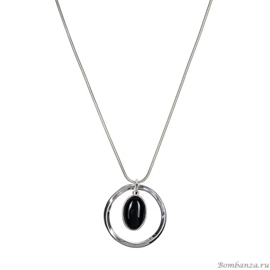 Колье Fiore Luna, BLACK QUARTZ